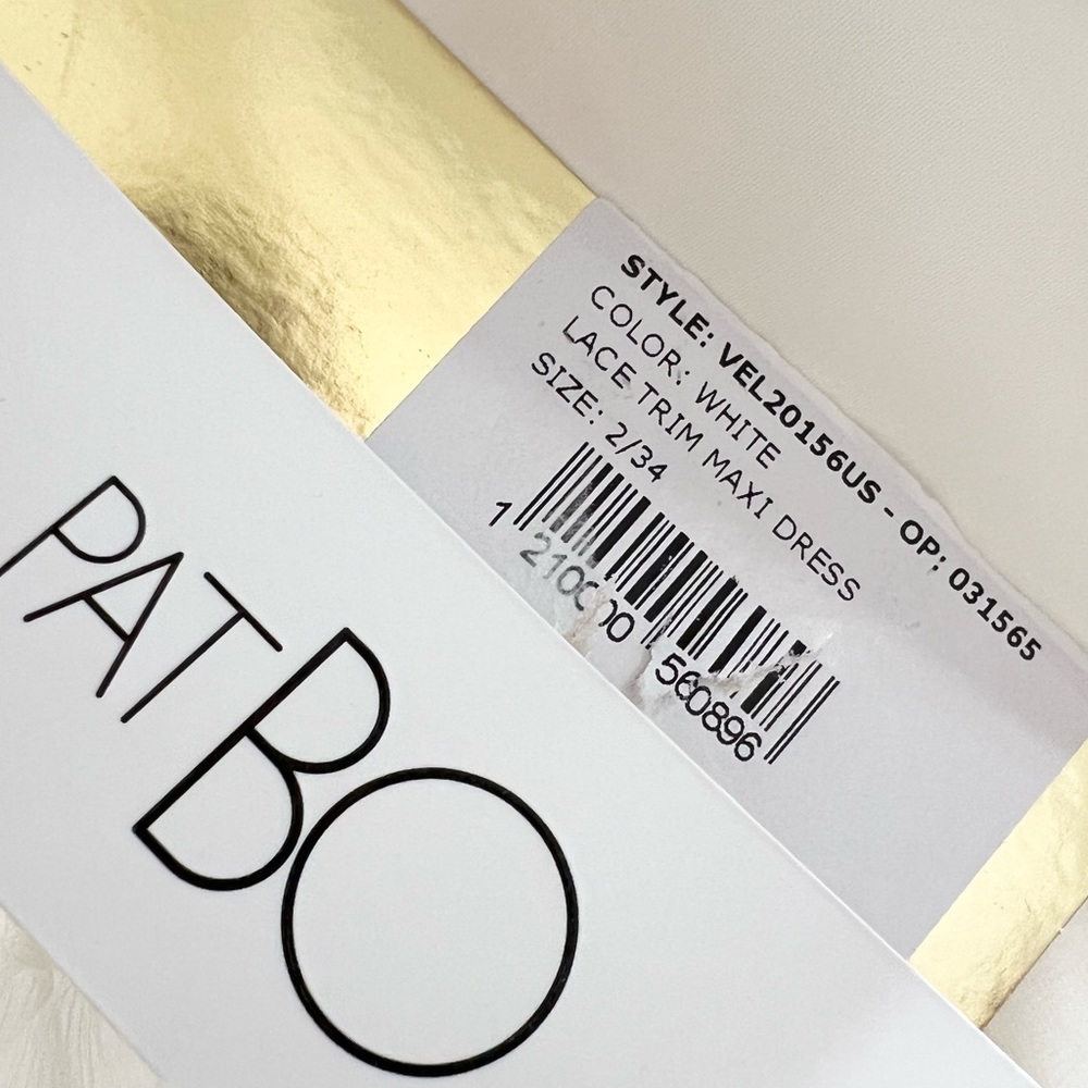 PatBO Lace-Trim Maxi Dress - Picture 10 of 12